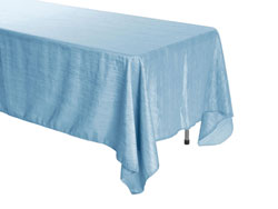 60” x 120” Rectangle Crinkle Taffeta Tablecloth
