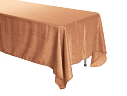 72” x 144” Rectangle Crinkle Taffeta Tablecloth