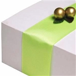25 Yards 1.5" DIY Apple Green Grosgrain Ribbon Decoration