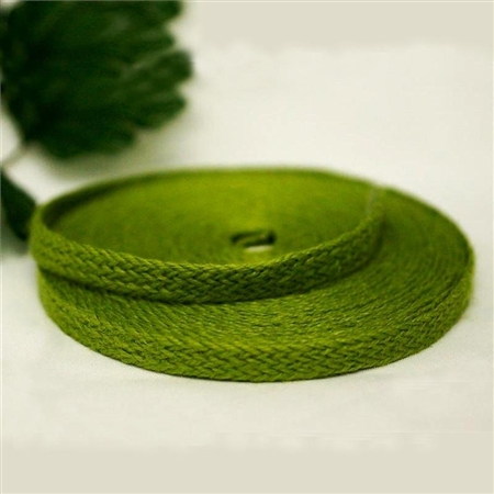 10 Yards 1/2" DIY Green Picturesque Woven Rustic Burlap Ribbon