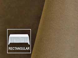 Rental 108" x 156" Velvet Rectangular Tablecloth - Rounded Corners