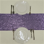 Duchess Sequin Table Runners – Purple