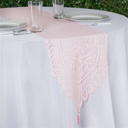 Elegant Lace Runner (Jolly Good) - Blush