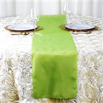 Apple Green Polyester Runner Table Top Wedding Catering Party Decorations