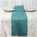 12"x108" Polyester Table Runner - Turquoise
