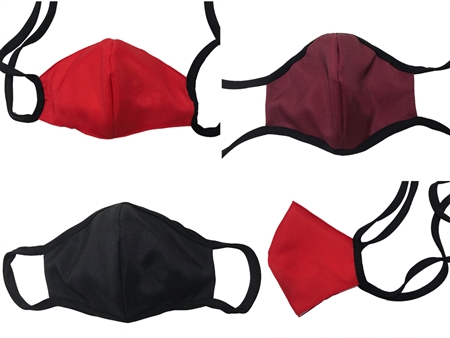 Reusable Poly/Cotton Masks - 50-Pack