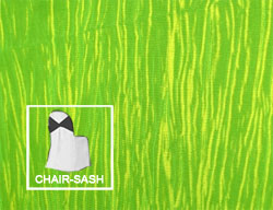 7” x 108” Crinkle Taffeta Chair Sash