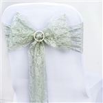 5 PCS Reseda Lace Chair Sashes Tie Bows - 6"x108"