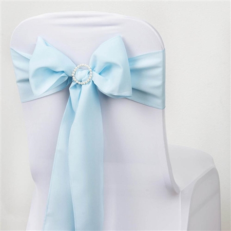 Chair Sash (Polyester) - Light Blue