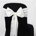 Chair Sash (Polyester) - Ivory