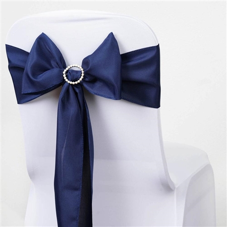 Chair Sash (Polyester) - Navy Blue