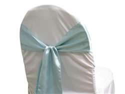 Econoline Satin Sash - Lt Blue