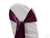 Econoline Satin Sash - Eggplant