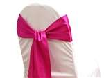 Econoline Satin Sash - Fushia