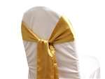 Econoline Satin Sash - Gold