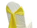 Econoline Satin Sash - Yellow