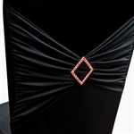 Diamond Buckle (for chair sash) - Red Diamond