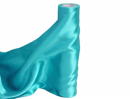 Satin Fabric Bolts -  54" x 10Yards - Turquoise