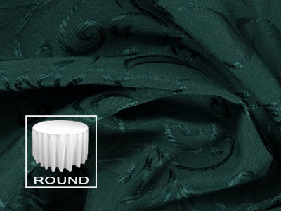 132" Round Premium Somerset Tablecloth