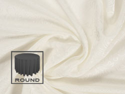 90" Round Premium Somerset Tablecloth