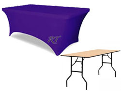 Premium Spandex 4FT Rectangular 30”x48”x29” Tablecloth