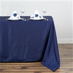 50"x120" Polyester Rectangular Tablecloth - Navy Blue