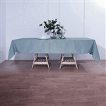 60"x102" Polyester Rectangular Tablecloth - Dusty Blue