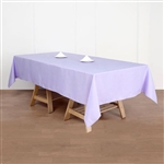 60"x102" Polyester Rectangular Tablecloth - Lavender