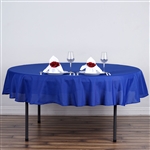 70" Round Polyester Tablecloth - Royal Blue