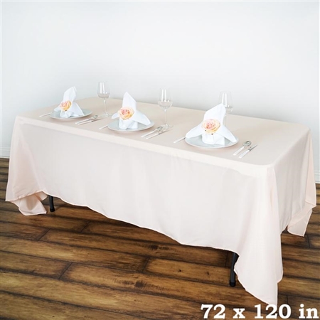 Econoline Blush Tablecloth 72x120"