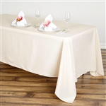 Econoline Beige Tablecloth 72x120"