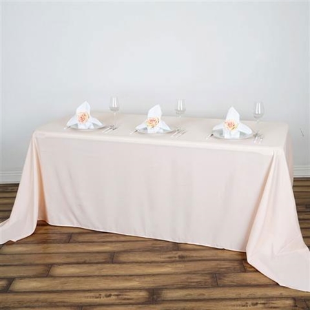 Econoline Blush Tablecloth 90x132"