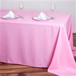 Econoline Pink Tablecloth 90x132"