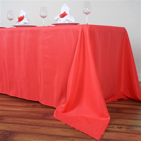 Econoline Coral Tablecloth 90x156"
