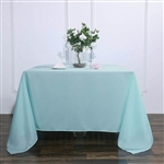 90" Dusty Sage Wholesale Polyester Square Linen Tablecloth For Banquet Party Restaurant