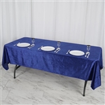 60" x 102" Econoline Velvet Rectangle Tablecloth - Royal Blue