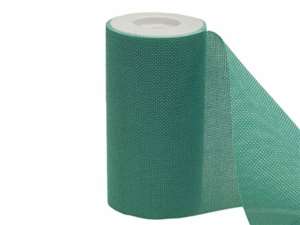 Polyester Burlap Roll - Aqua 6"x10 Yards