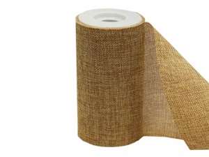 Polyester Burlap Roll - Natural 6"x10 Yards