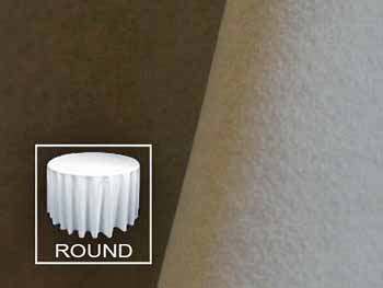 108" Premium Velvet Round Tablecloth