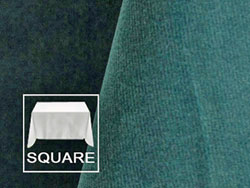 45" X 45" Square Premium Velvet Tablecloth