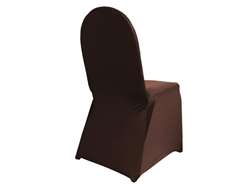 Spandex Chair Covers - Chocolate