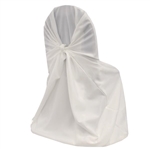Polyester Universal Chair Cover - White