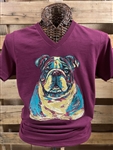 Watercolor Bulldog