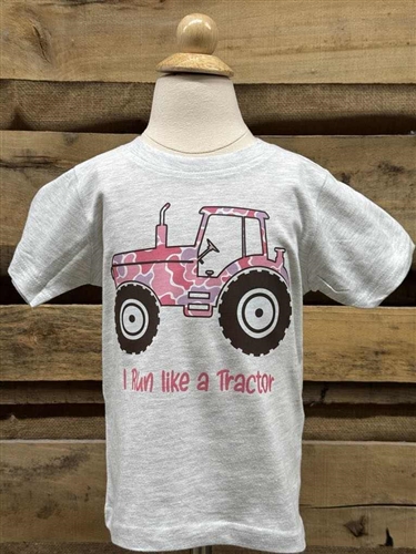 I Run Like A Tractor- Pink