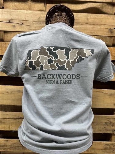 Backwoods Born & Raised Camo TN