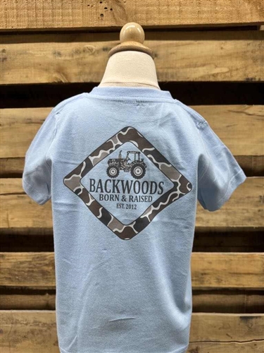 Backwoods Born & Raised Camo Tractor