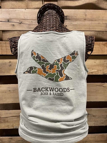 Backwoods Born & Raised Camo Duck