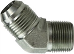 37&deg; JIC Hydraulic Hose Adapters - JIC Male 45&deg; Elbow | Hose & Fitting Supply
