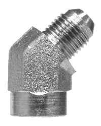 37&deg; JIC Hydraulic Hose Adapters - JIC 45&deg; Female Elbow | Hose & Fitting Supply