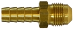 Brass Hose Barb Brass Fittings - 45 Degree Flare Adapter